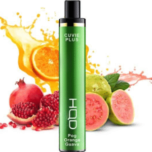 HQD CUVIE PLUS POD ORANGE GUAVA – 1200 PUFFS