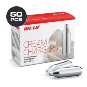 MOSA CREAM CHARGERS N2O - 50 PACK