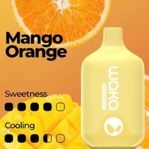 WAKA SMASH MANGO ORANGE - 6000 PUFFS