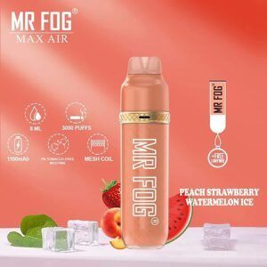 MR FOG PEACH STRAWBERRY WATERMELON ICE - 3600 PUFFS
