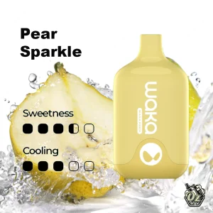 WAKA SMASH PEAR SPARKLE - 6000 PUFFS