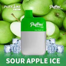 PUFFMI SOUR APPLE ICE - 5000 PUFFS