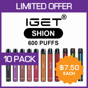 iget vape shion 10 pack