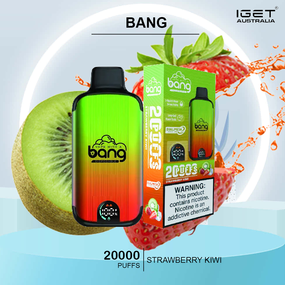 BANG - STRAWBERRY KIWI- 20000 PUFFS