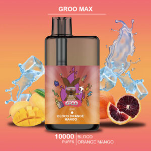 GROO MAX - BLOOD ORANGE MANGO - 10000 PUFFS