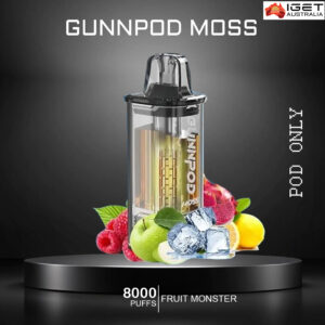 GUNNPOD MOSS - FRUIT MONSTER - 8000 PUFFS - POD ONLY