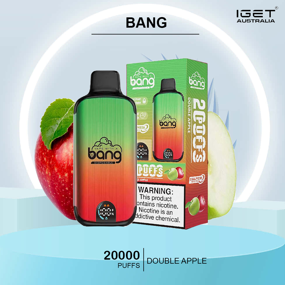 BANG - DOUBLE APPLE - 20000 PUFFS