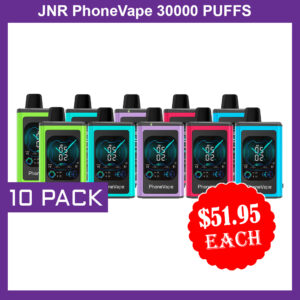 JNR PhoneVape - 10 PACK - 30000 PUFFS