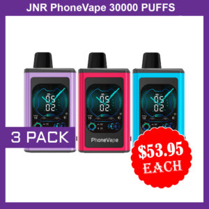 JNR PhoneVape - 3 PACK - 30000 PUFFS