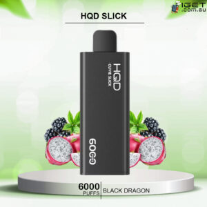 HQD SLICK BLACK DRAGON - 6000 PUFFS