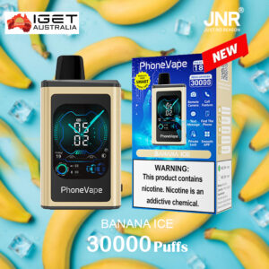 JNR PhoneVape BANANA ICE - 30000 PUFFS