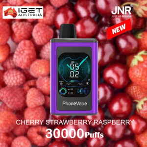 JNR PhoneVape CHERRY STRAWBERRY RASPBERRY - 30000 PUFFS