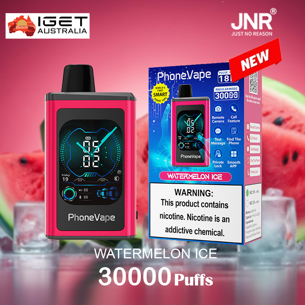 JNR PhoneVape WATERMELON ICE - 30000 PUFFS