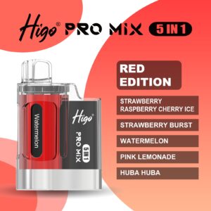 Higo PRO MIX 5 IN 1 - RED EDITION - 6000 PUFFS