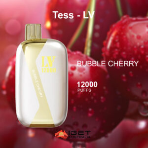 TESS-LV BUBBLE CHERRY - 12000 PUFFS