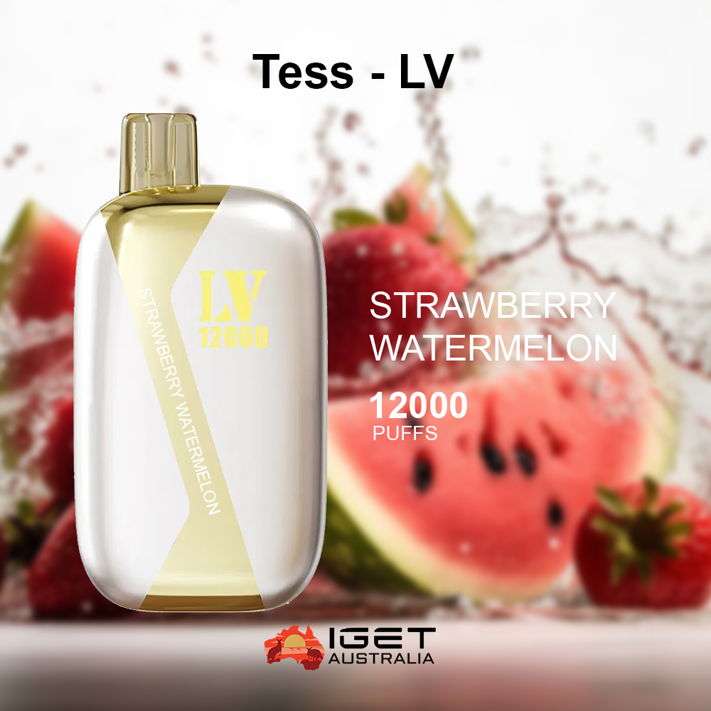 TESS-LV STRAWBERRY WATERMELON - 12000 PUFFS