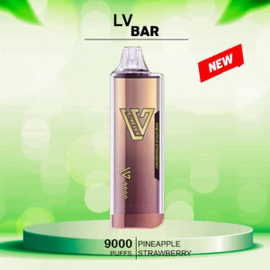 LV BAR PINEAPPLE STRAWBERRY - 9000 PUFFS