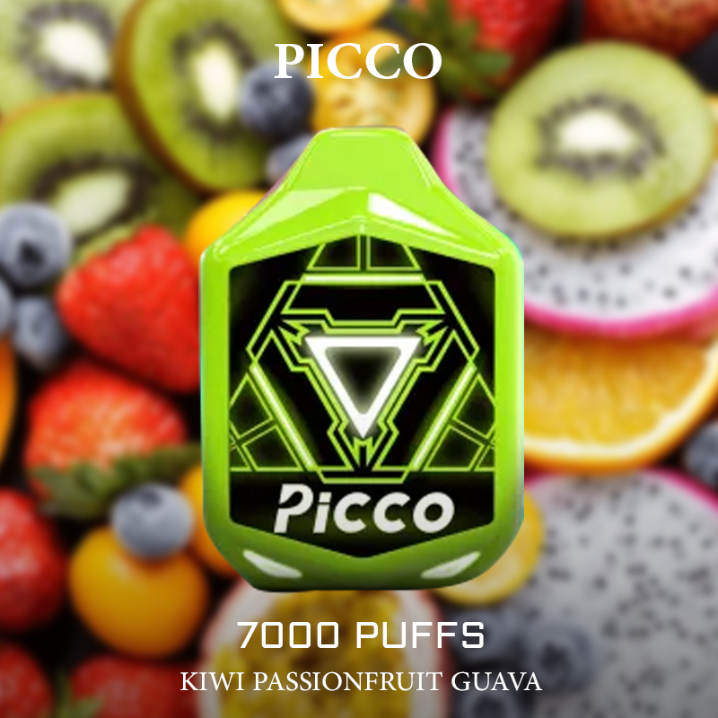 PICCO KIWI PASSIONFRUIT GUAVA 7000 PUFFS