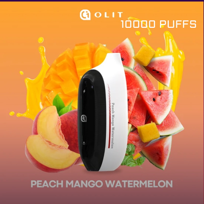 OLIT PEACH MANGO WATERMELON - 10000 PUFFS