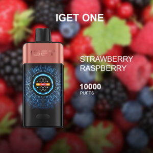 IGET ONE STRAWBERRY RASPBERRY - 10000 PUFFS