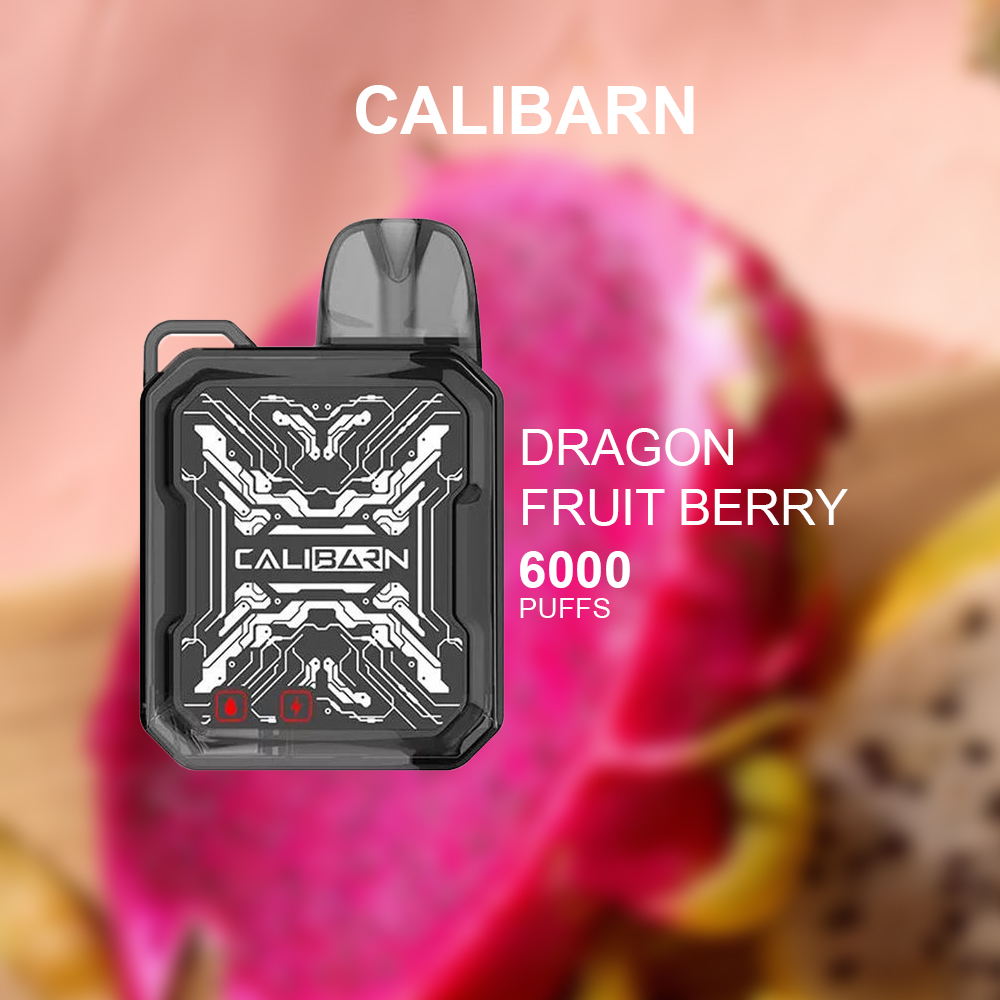 CALIBARN DRAGON FRUIT BERRY - 6000 PUFFS