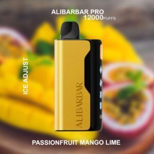 ALIBARBAR PRO ICE ADJUST PASSIONFRUIT MANGO LIME - 12000 PUFFS