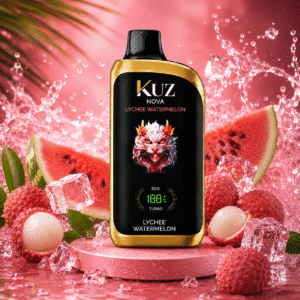 KUZ NOVA LYCHEE WATERMELON - 16000 PUFFS