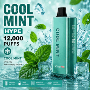 DOUBLE HAPPINESS HYPE COOL MINT - 12000 PUFFS