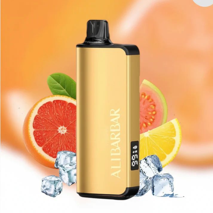 ALIBARBAR INGOT GRAPEFRUIT GUAVA LEMON ICE - 9000 PUFFS