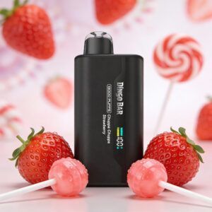DINGO BAR CHUPA CHUPPS STRAWBERRY - 13000 PUFFS